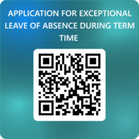 QRCode For APPLICATION FOR EXCEPTIONAL LEAVE OF ABSENCE DURING TERM TIME 600x600