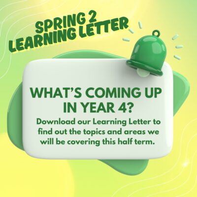 Spring 2 Learning Letter