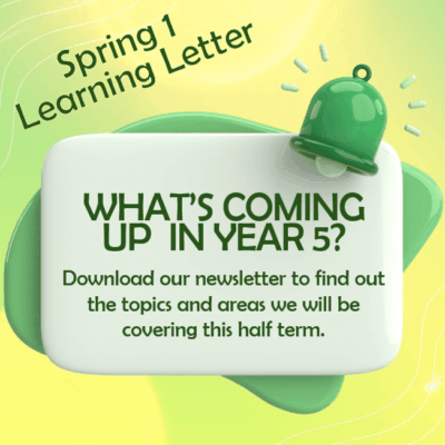 Welcome to Spring 1 in Year 5!