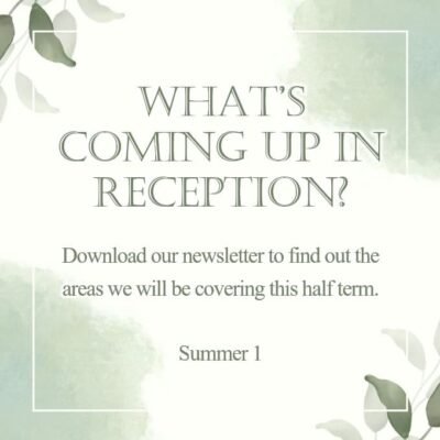 Summer 1: Curriculum Letter
