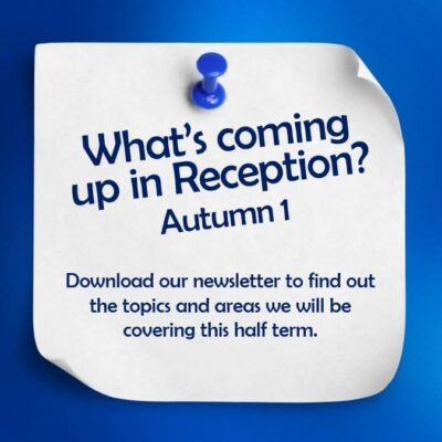Autumn 1: Reception Learning Letter 2026